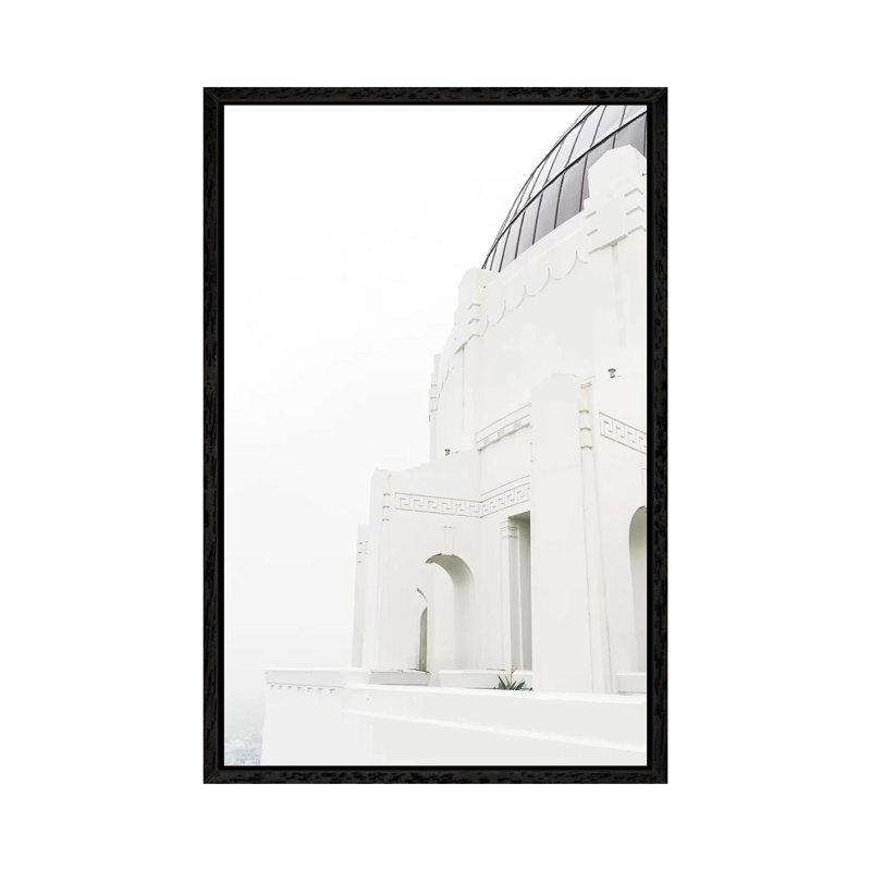 Griffith Observatory by Bethany Young - Print on Canvas, Black Framed, 101.6cm H x 66.04cm W x 3.81cm D