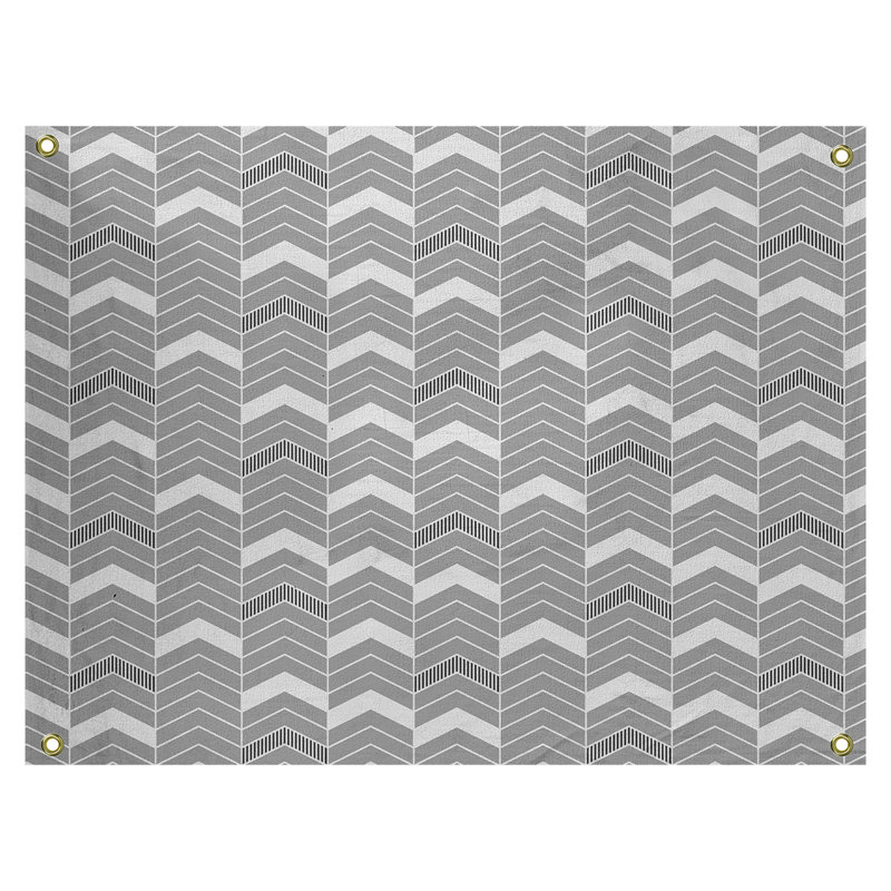 Tapisserie Stephenie, H 59 po x l 80 po, Noir