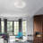 Areial 3-Light 18" Semi Flush Mount