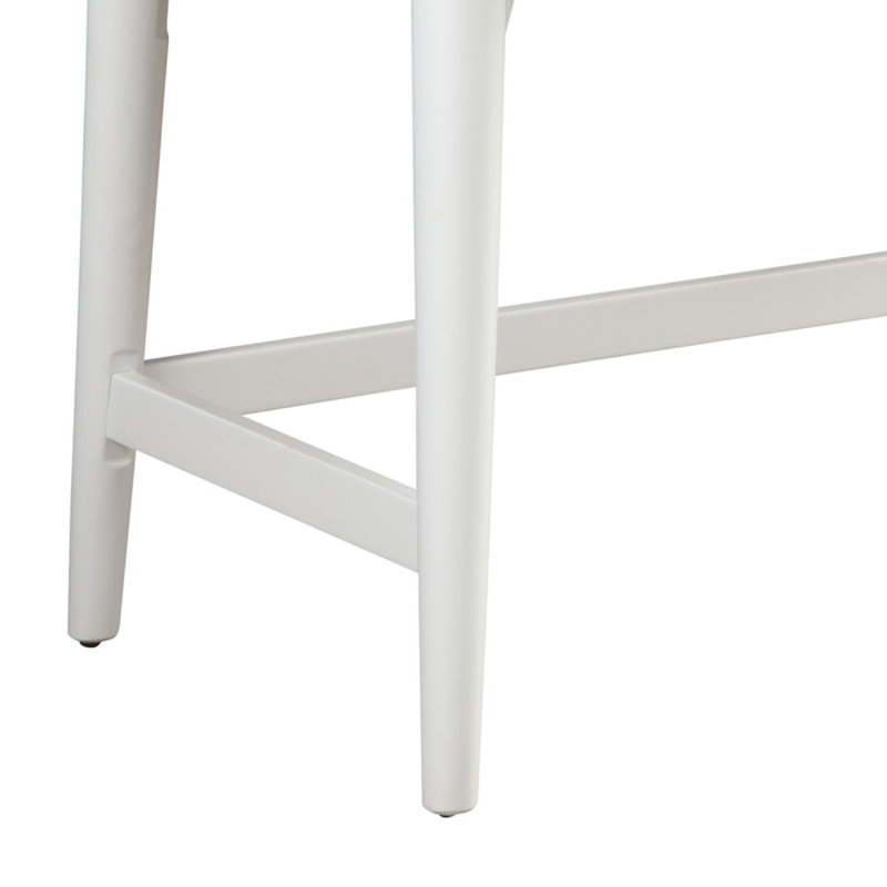 Cardale Writing Desk, 30" H x 52" W x 24" D, White