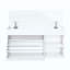 Banc d'entrée avec rangement pour chaussures, tiroirs rabattables réglables à 3 niveaux et armoire cachée, rangement pour chaussures peu encombrant, rangement triple et design moderne, pour le couloir et le salon
