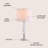 Lampe de table 27" Celie