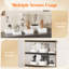 Buffets et supports à buffet, risers alimentaires pour table de buffet, présentoir à gâteaux de dessert pour la fête, présentoir à bijoux de collection, boîtes à cubes blanches, 3 pièces (6 po, 7 po, 7,8 po)