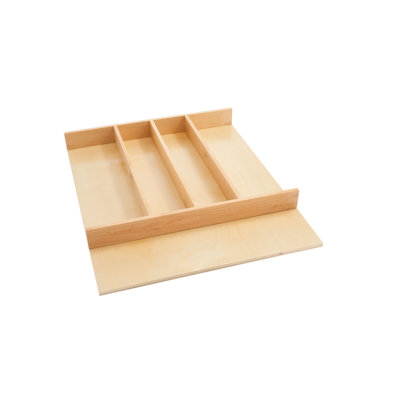 Rev-A-Shelf Wood Trim-to-Fit Utensil Drawer Organizer Insert