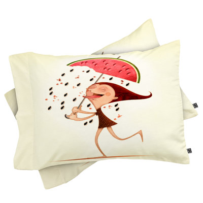 Jose Luis Guerrero Watermelon Pillowcase