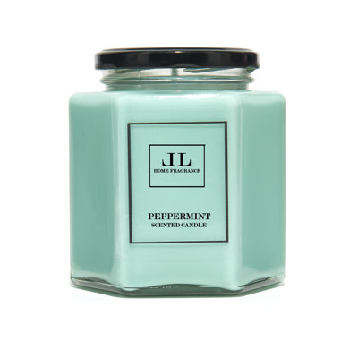 Peppermint Scented Jar Candle