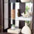 Aumbre Glass Storage Display With Illuminated Feature And Movable Shelves - Dark Cherry Case Sophisticated Lighting System Quiet Door 12.09 In. Wide-121363619