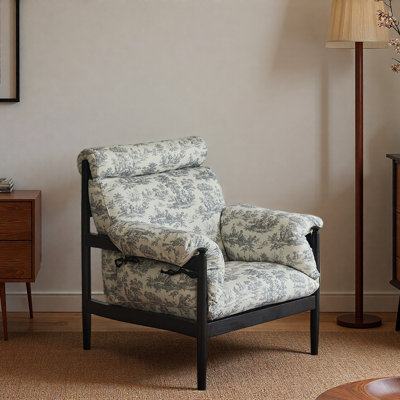 Mid-century French Vintage Single Armchair.