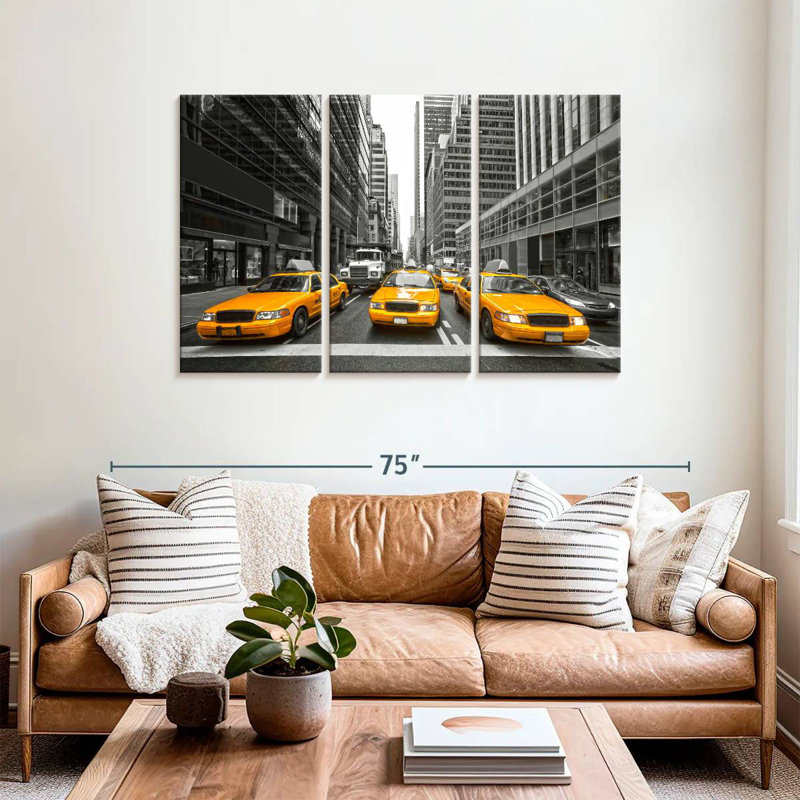 Mehar NYC Taxis, H 36 po x l 57 po