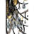 Serratina 32 - Light Steel Dimmable Chandelier