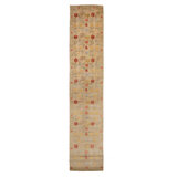 One-of-a-Kind 2'9" X 13'10" Hand Knotted Area Rug