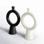 Mable 12.05'' H Dolomite Tabletop Candlestick