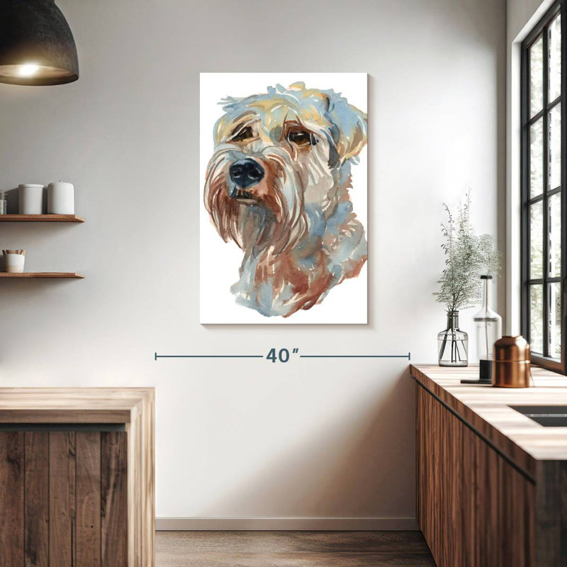 Brampt Wheaten Terrier, 39" H x 26" W