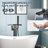 Floor Waterfall Faucet with Diverter
