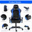 Brayden Studio Foreston Reclining Faux Leather PC & Racing Game Chair-594894121