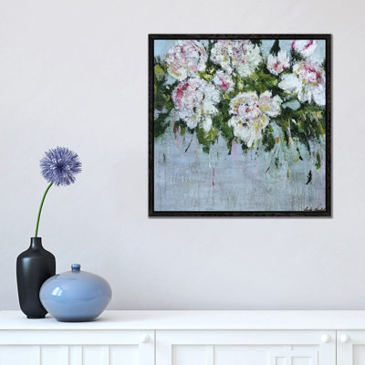 White Peonies 1 Piece Painting on Canvas