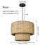 Luminaire suspendu cylindrique 1 lumière Aleeya-171441333