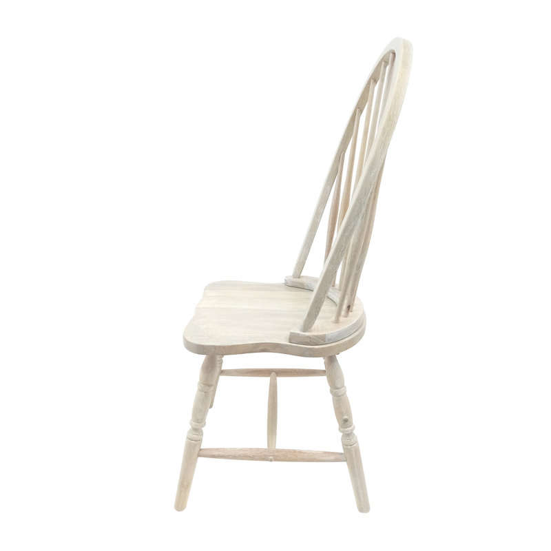 Wisconsin 17.25'' H Solid Wood Side Chair, Natural Driftwood