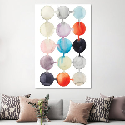 Connect The Dots I by Grace Popp - Wrapped Canvas Painting