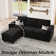Velvet Ottoman Module With Storage For Modular Sofa Sectional Couch Rectangular Ottoman With Storage Ottoman Bench Footstool