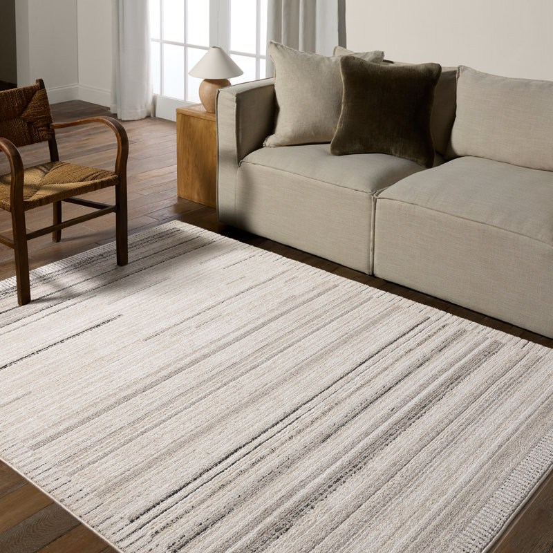 Vibe by Union Rustic Trevian Powerloomed Area Rug, Rectangle 7'9" x 9'9"