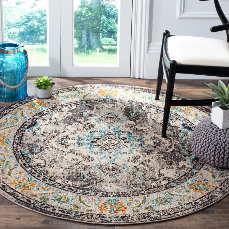 Eastchester Oriental Area Rug, Round 122cm