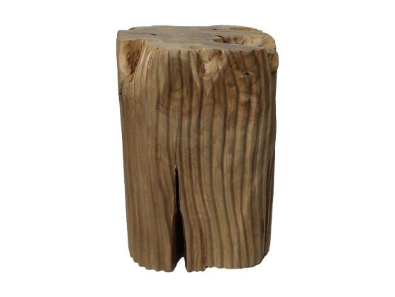 Sipsey Teak Accent Stool