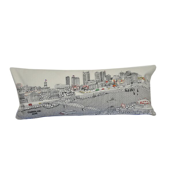 Beyond Cushions Skyline Embroidered Throw Pillow | Wayfair