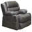 Jeryiah Upholstered Power Lift Assist Recliner with 2 Cup Holders and Heat & Massage