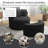 Niama Upholstered Lounge Chair With Pillow-1354420688