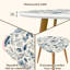Ensemble de 2 tables basses gigognes Triangle