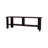 Stained Walnut TV Stand With Open Storage-1478498950