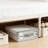 Bed Sheet Organizer And Storage Box Set - Foldable Linen Closet Organizers With Clear Window, Space-Saving Design For Queen And King Bedding Sets