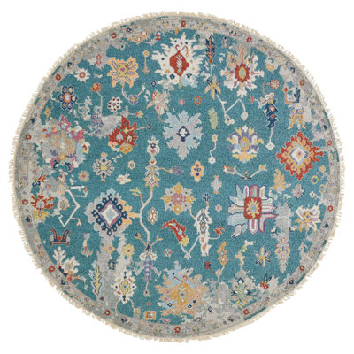 Zahara Hand Knotted Wool Area Rug