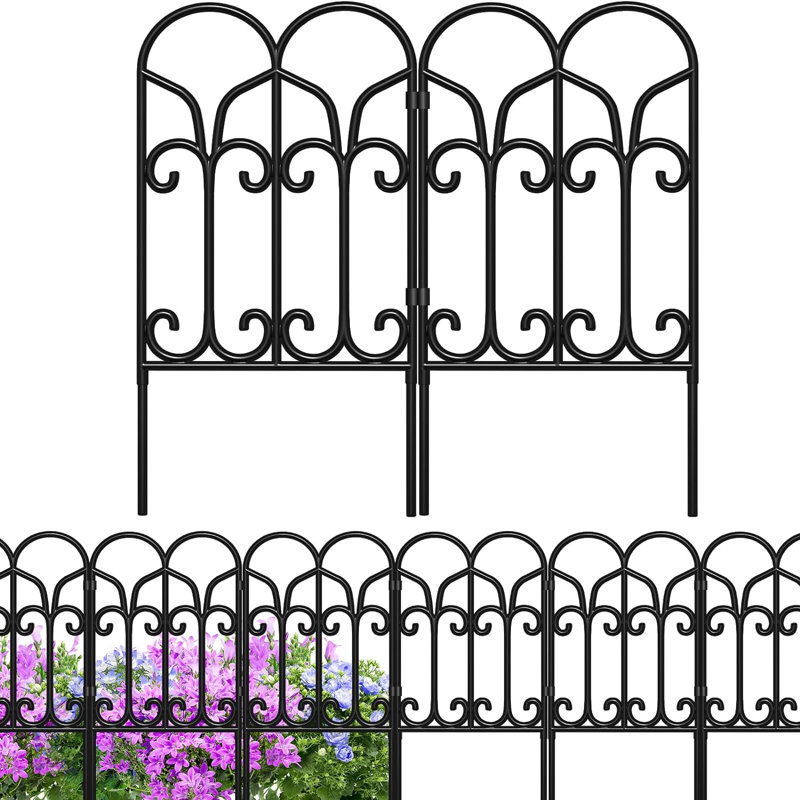 Clôtures décoratives de jardin et bordures pour chiens