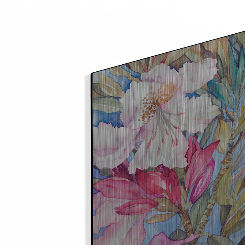 «Rhododendron I» par Sharon Pitts, H 12 po x l 12 po