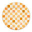 Pink Check Dinner Plate-1442850910