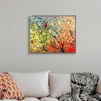 'Twenty Seven Birds' - Graphic Art Print