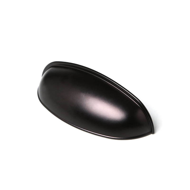 2 1/2" Center to Center Cup/Bin Pull, Dark Oil Rubbed Bronze