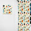 Mcm Abstract Artistry - Rideau en velours Mid-Century - obscurcissant - 1 panneau-107575617