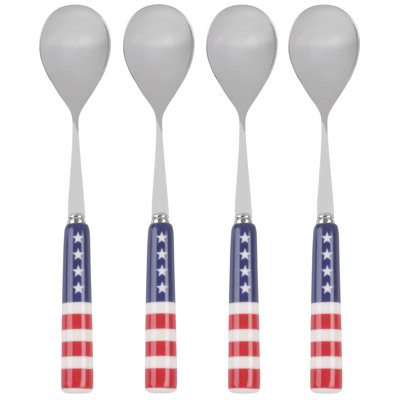  Stars and Stripes Coffee Spoons