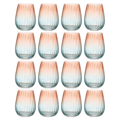 Verres à boire deux tons