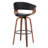 Lysha Swivel Upholstered Counter Stool-426367070