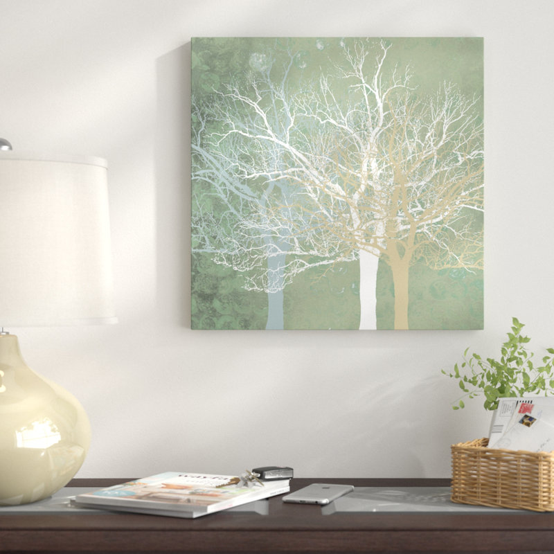 «Quiet Forest» par Erin Clark - Estampe numérique sur toile tendue avec châssis, H 37 po x l 37 po x P 1,5 po