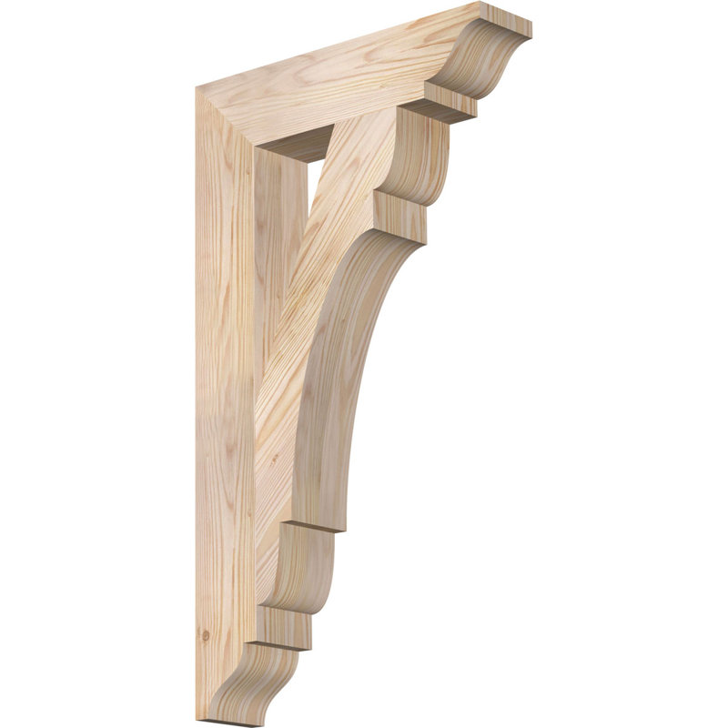 Support olympique traditionnel, Douglas (lisse), 28" H x 3.5" W x 16" D