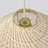 Hyuk 1 - Light Unique/Statement Pendant Rattan Boho 15.74'' Large Kitchen Island Wicker Chandelier Hand Woven Farmhouse Fixture for Dining Room Foyer Entryway Bedroom Hallway-275093821-331578527