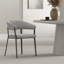 Chaise de salle à manger gris pierre-358064661