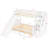 Gelya Kids Twin Over Full Bunk Bed with Drawers-1938757713