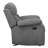 Chenille Sofa W/ Drop Down Table