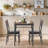 Bourbeau 2 - Person Four Leg Dining Set